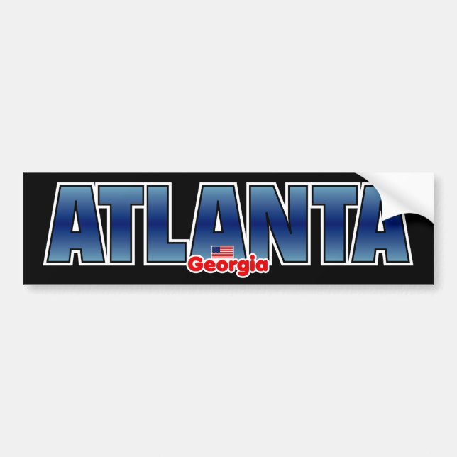 Atlanta Bumper Sticker (Front)