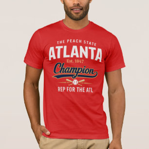 Atlanta Champion Vintage Baseball Style T-Shirt