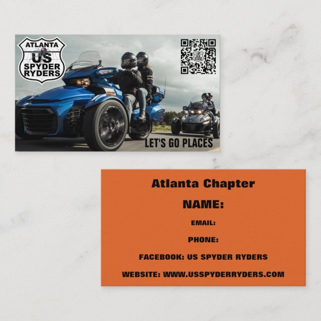 Atlanta Chapter - Business Cards 2 (Front/Back)