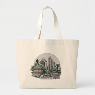 Atlanta City Georgia USA Large Tote Bag
