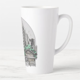 Atlanta City Georgia USA Latte Mug