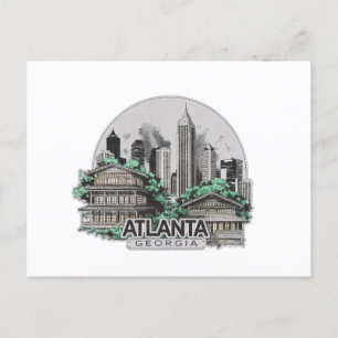 Atlanta City Georgia USA Postcard