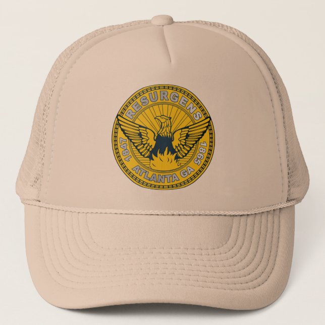 Atlanta City seal Trucker Hat (Front)