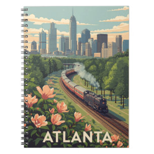 Atlanta Cityscape Notebook