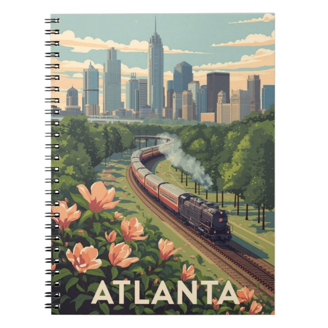 Atlanta Cityscape Notebook (Front)