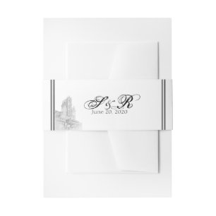 Atlanta Destination Wedding Belly Band Invitation Belly Band
