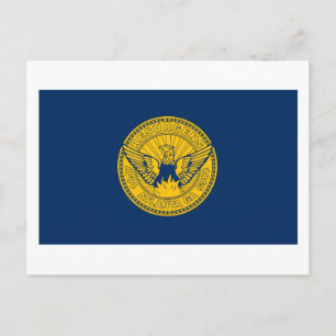 Atlanta Flag Postcard