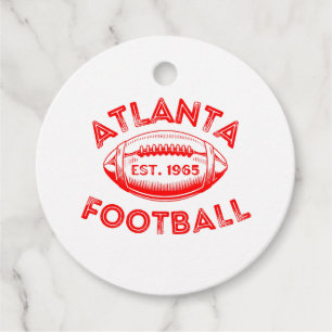 Atlanta Football Vintage Style  Favour Tags