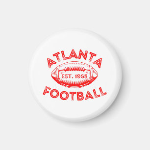 Atlanta Football Vintage Style  Magnet