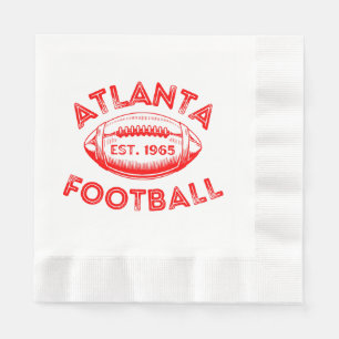 Atlanta Football Vintage Style  Napkin