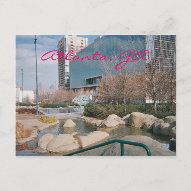 Atlanta, GA Post card (Front)