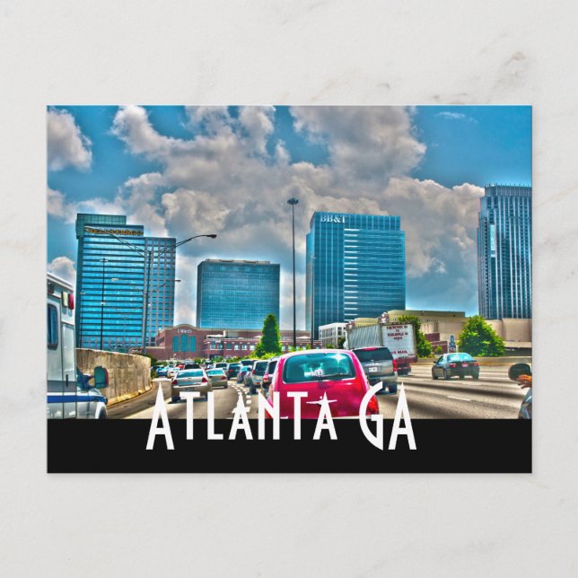 Atlanta GA Postcard (Front)