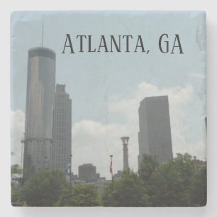 Atlanta, GA Stone Coaster
