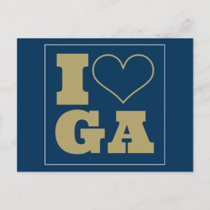 Atlanta (GA) Tailgate Invitation Postcard