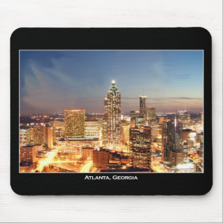 Atlanta, Georgia at Night - Beautiful Skyline Mouse Mat