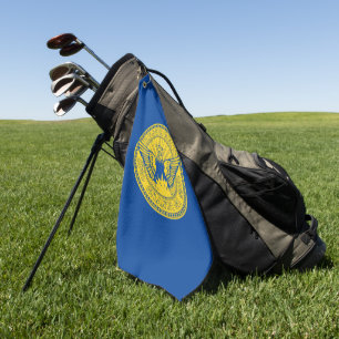 Atlanta (Georgia) city flag   Golf Towel