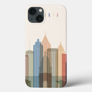 Atlanta, Georgia   City Skyline iPhone 13 Case