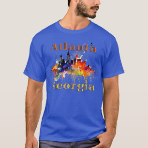 Atlanta Georgia City Skyline T-Shirt