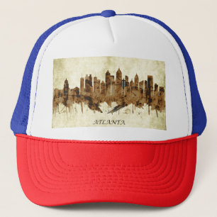 Atlanta Georgia Cityscape Trucker Hat
