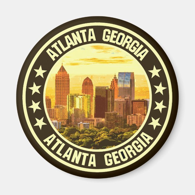 Atlanta Georgia                                    Magnet (Front)