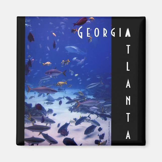 Atlanta Georgia Magnet (Front)
