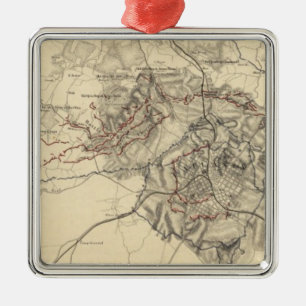 Atlanta, Georgia Metal Tree Decoration