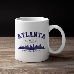Atlanta Georgia Modern Cityline Coffee Mug