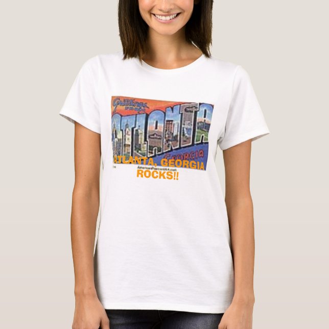 ATLANTA, GEORGIA ROCKS!! T-Shirt (Front)