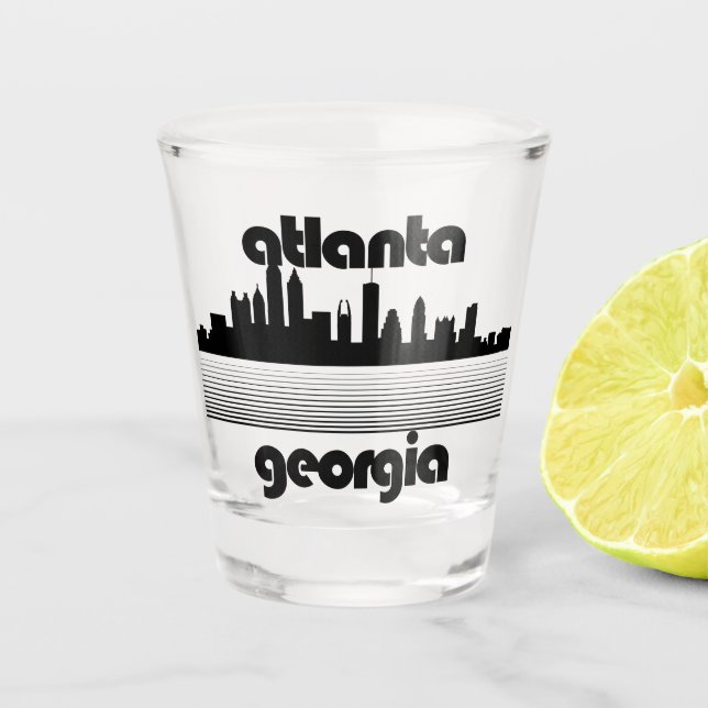 Atlanta Georgia Shot Glass (Front)