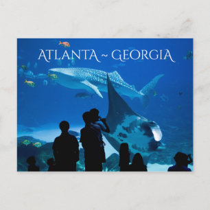 Atlanta Georgia Sights Postcard