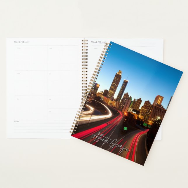 Atlanta Georgia Skyline Calendar Planner (Display)