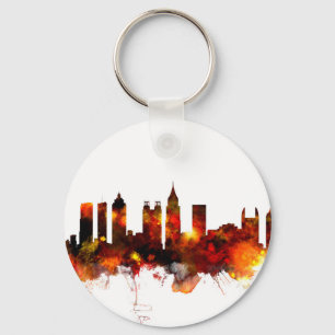 Atlanta Georgia Skyline Key Ring