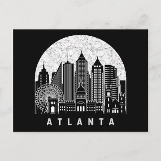 Atlanta Georgia Skyline Postcard