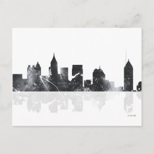 ATLANTA GEORGIA SKYLINE - Postcards