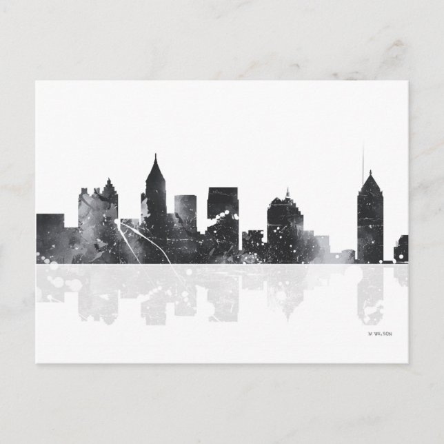 ATLANTA GEORGIA SKYLINE - Postcards (Front)