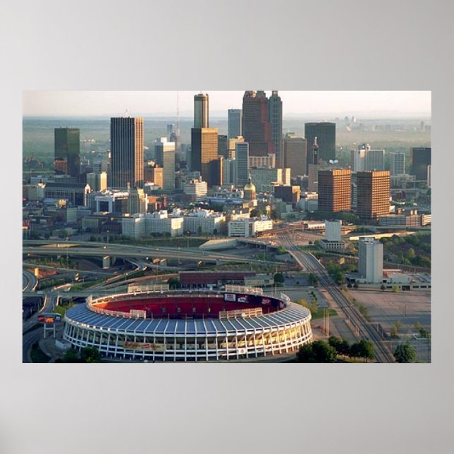Atlanta Georgia Skyline Poster (Front)