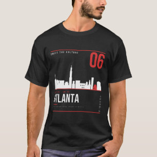 Atlanta Georgia Skyline ShiftTape Vol 06 T-Shirt