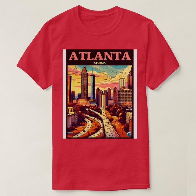 Atlanta Georgia TShirt (Design Front)