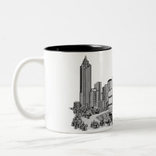 Atlanta Georgia Two-Tone Coffee Mug