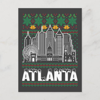Atlanta Georgia Ugly Christmas Postcard