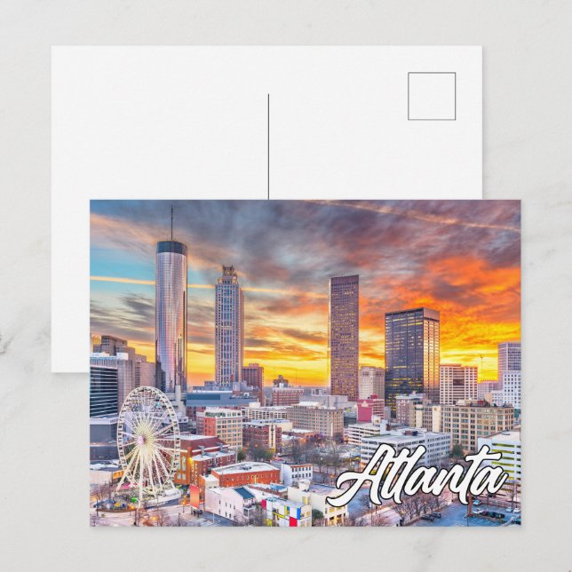 Atlanta, Georgia, USA Postcard (Front/Back)