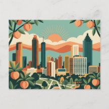 Atlanta Georgia Vintage Retro Travel
