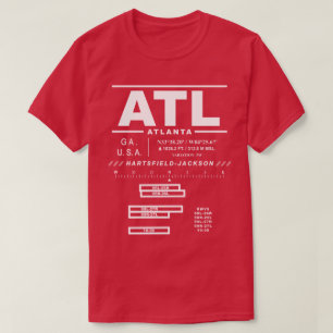 Atlanta International Airport ATL Tee Shirt