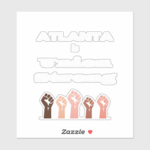 Atlanta is Union Strong Sticker