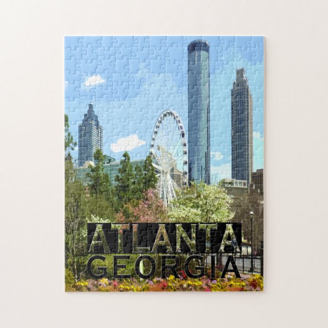 Atlanta Jigsaw Puzzle (Vertical)