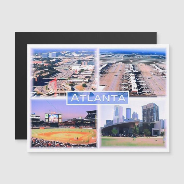 Atlanta - Mosaic - Usa - (Front/Back)