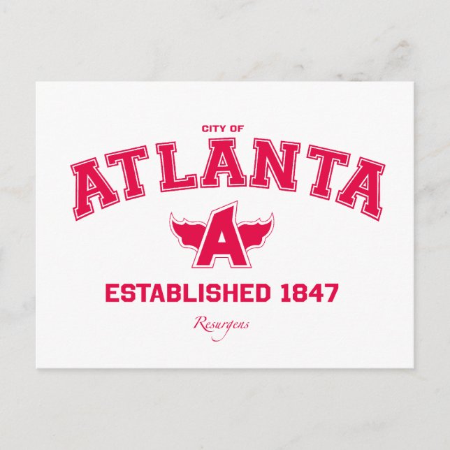 Atlanta Postcard (Front)