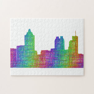 Atlanta skyline jigsaw puzzle