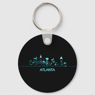 Atlanta Skyline Key Ring