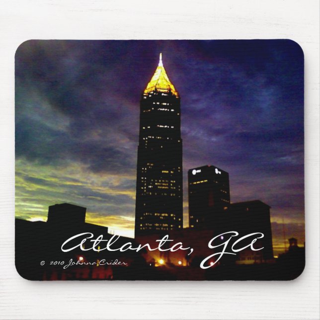 Atlanta Skyline Mouse Mat (Front)
